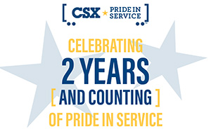 Click here for the <br>2019 CSX Pride in Service Impact Report